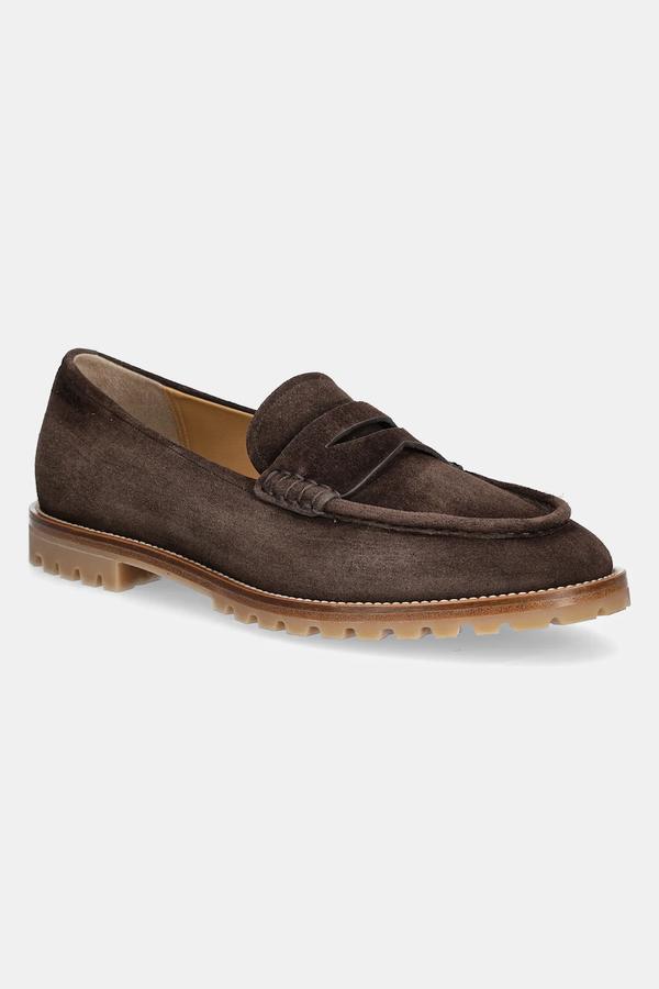 Bally mokasyny zamszowe