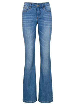 Jeansy o kroju bootcut, mid waist