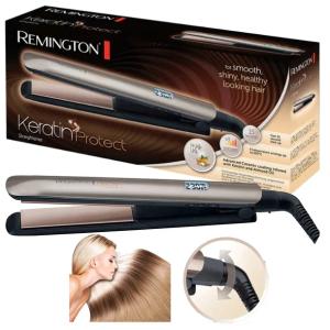 PROSTOWNICA DO WŁOSÓW REMINGTON CERAMICZNA KERATYNOWA OBROTOWY KABEL + ETUI