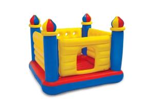 ZAMEK DLA DZIECI TRAMPOLINA DMUCHANA 175 cm INTEX 48259 3 - 6 lat PREZENT