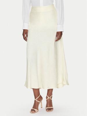 Fransa Spódnica maxi 20615436 Kremowy Regular Fit