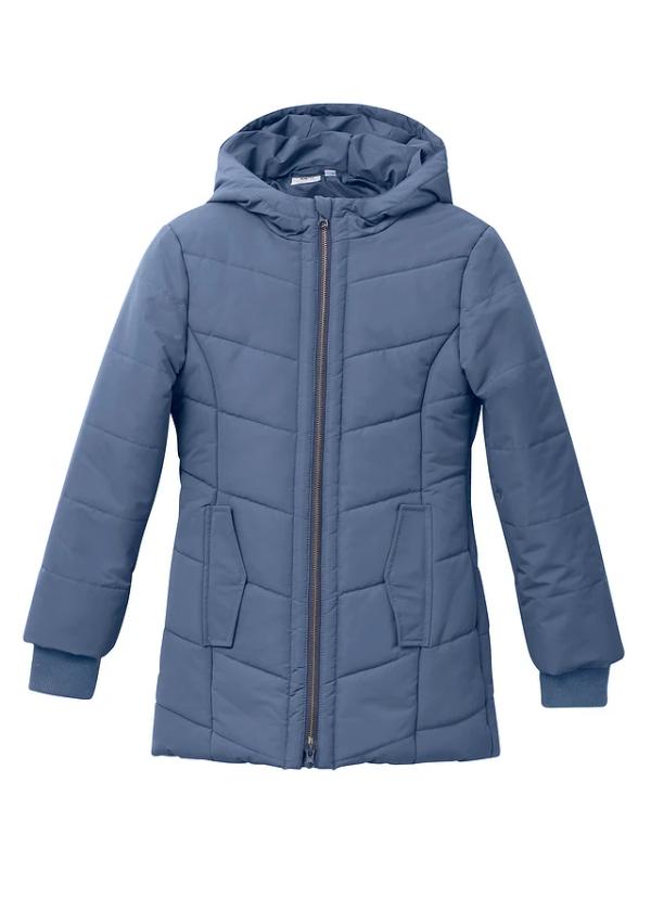 Hydrofobowa parka zimowa z kapturem