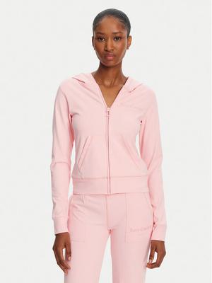 Juicy Couture Bluza Active JCSAS125401 Różowy Slim Fit