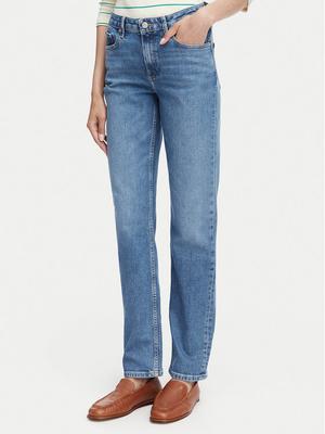 Tommy Hilfiger Jeansy Classic Straight Rw Mel WW0WW40634 Niebieski Straight Leg