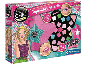 Zabawka CLEMENTONI Zestaw kreatywny do Makijażu Crazy Chic Super Star Make Up