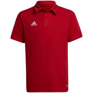 ADIDAS koszulka polo chłopięca bawełniana H57495 czerwona (24, 128)