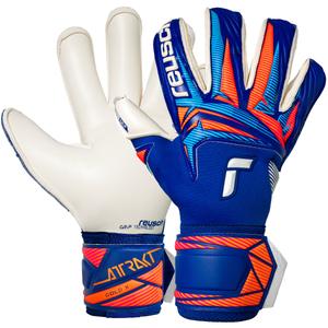 REUSCH Rękawice bramkarskie Attrakt Gold X Roll Finger niebieskie (10)