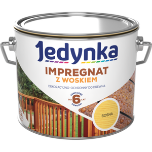 Impregnat do drewna z woskiem Sosna 2,5 l Jedynka