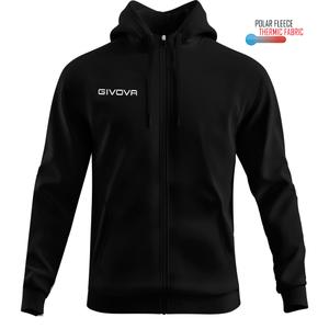 GIVOVA bluza sportowa męska z kapturem MA024 czarny (S)