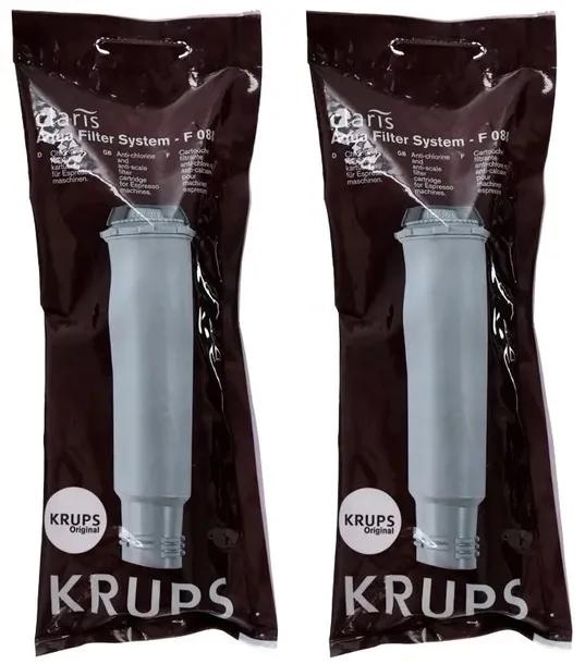 2x Filtr do wody Krups Claris F088 do ekspresu oryginalny wkład filtrujący
