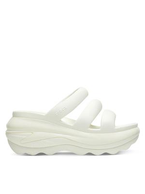 Crocs Klapki Mega Crush Triple Strap 209842 Écru