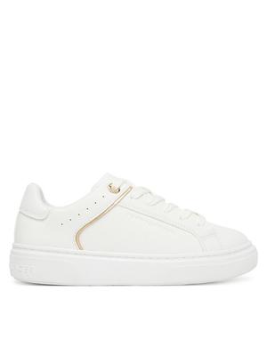 Tommy Hilfiger Sneakersy Low Cut Lace Up Sneaker T3A9-33982-1355 D Biały