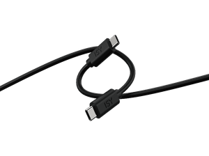 Kabel USB-C ISY IUC-1031 0.75m Czarny