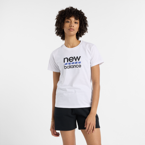 Koszulka damska New Balance WT51540WT – biała