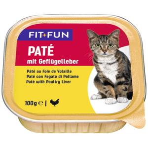 FIT+FUN Adult Paté Wątróbka drobiowa 64x100 g