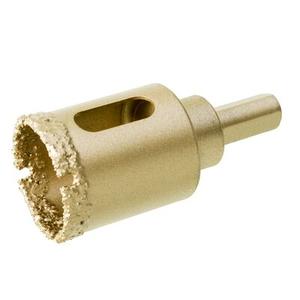Otwornica z wlutowanym nasypem diamentowym 30 mm Drel