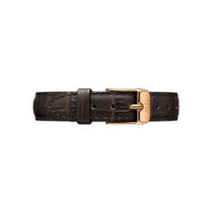 Daniel Wellington DW Strap Leather York 12mm Rose Gold
