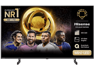 PRODUKT PO EKSPOZYCJI - Telewizor ULED Mini-LED HISENSE 50U6NQ 50'' 4K VIDAA U7 Quantum Dot Colour