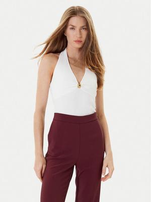 Marciano Guess Bluzka 5YGR01 5875Z Kremowy Slim Fit