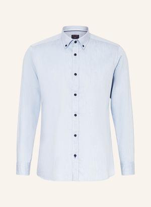 Olymp Koszula Casual Modern Fit blau