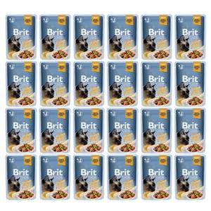 Brit Pouch Gravy Fillets with Tuna 24 x 85 g