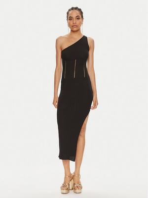 TWINSET Sukienka dzianinowa 241TT3151 Czarny Slim Fit