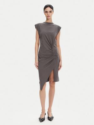 PINKO Sukienka codzienna 104614 A2HE Szary Regular Fit