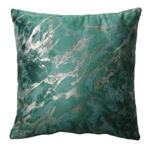 Poszewka MARBLE 45 x 45 cm zielony