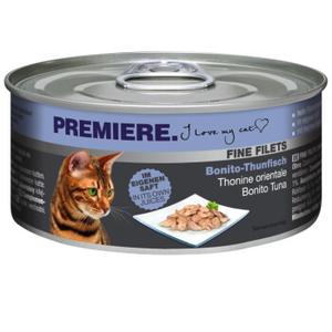 PREMIERE Fine Filets Naturell Tuńczyk bonito 48x80 g