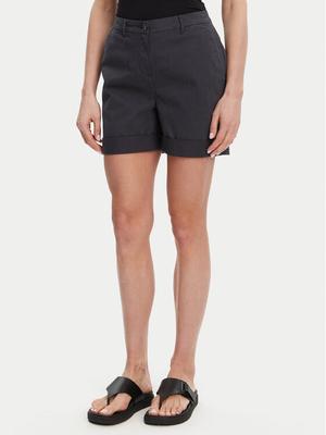 Barbour Szorty materiałowe LST0022NY73 Granatowy Regular Fit