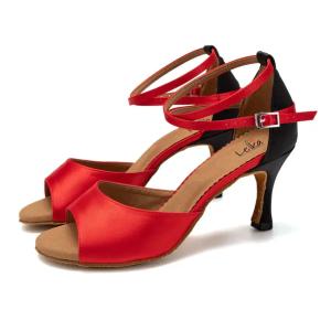 BUTY DO TAŃCA TANECZNE LATINO SALSA STYLOWE 7,5cm 39