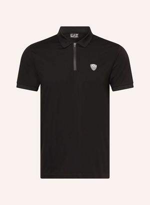 ea7 Emporio Armani Funkcyjna Koszulka Polo Train Premium schwarz