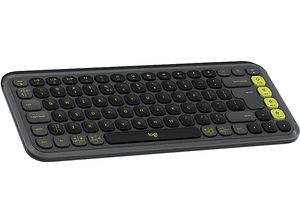 Klawiatura bezprzewodowa LOGITECH Pop Icon Keys Grafitowy