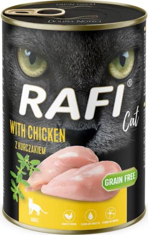 RAFI CAT ADULT MOKRA KARMA DLA KOTA KURCZAK 400G