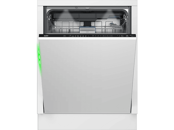 Zmywarka do zabudowy BEKO bPRO500 BDIN37550WP PowerIntense 15kpl. 60cm Autootwieranie drzwi Elastyczny trzeci kosz