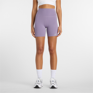 Spodenki damskie New Balance WS51114AA5 – fioletowe