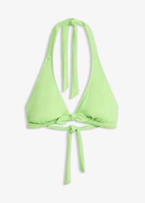 Biustonosz bikini z ramiączkami łączonymi na szyi