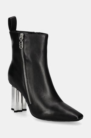 Karl Lagerfeld botki skórzane KL TOWER