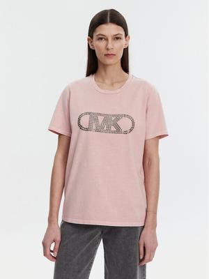 MICHAEL Michael Kors T-Shirt MS551SC491 Różowy Regular Fit
