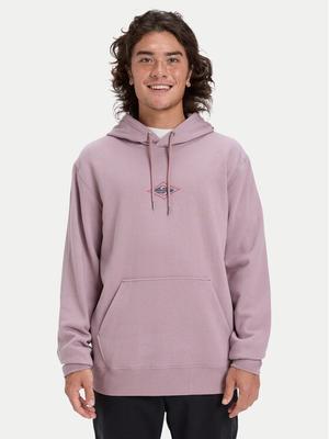 Quiksilver Bluza Graphic  EQYFT05131 Fioletowy Regular Fit