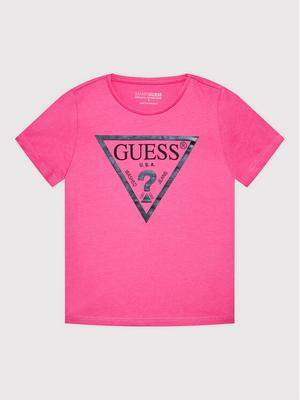Guess T-Shirt K73I56 K8HM0 Różowy Regular Fit