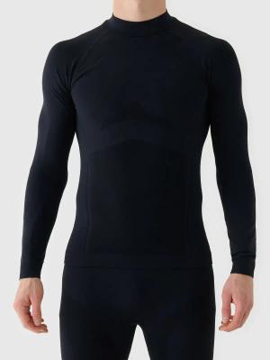 4F bezszwowa bielizna narciarska męska termoaktywna longsleeve 4FWAW25USEAM224 czarny (XXL/3XL)