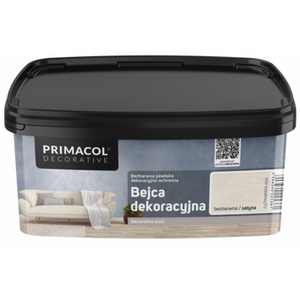 Bejca dekoracyjna satyna bezbarwna 1 l Primacol Decorative