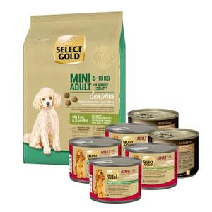 SELECT GOLD Adult Mini Zestaw do Karmienia Mieszanego 7-częściowy.