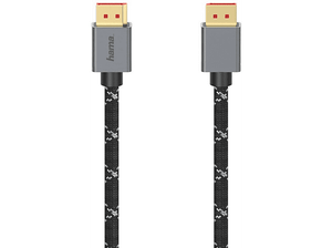 Kabel HAMA Premium DisplayPort - 1.4 Ultra HD 8K 2 m Czarno-szary