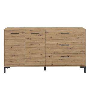 Komoda loftowa NEVIO 13 dąb artisan/czarny