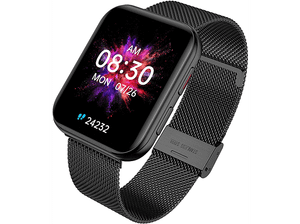 PRODUKT PO EKSPOZYCJI - Smartwatch GARETT GRC MAXX Czarny stalowy