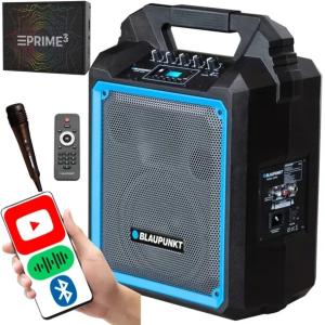 Zestaw 2 głośników Blaupunkt MB06 i Prime3 ABT02BK Bluetooth karaoke