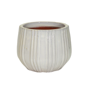 Donica mrozoodporna Portly Cld Vert.Strps Beige 18 x 14,5 cm beżowy