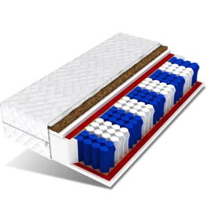 Materac 70x140 kokos pocket 7 stref 15cm MARS